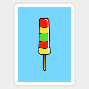 Traffic Light Ice Lolly Sticker